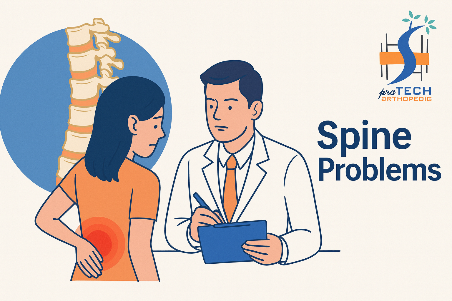 Spine Problems Illustration